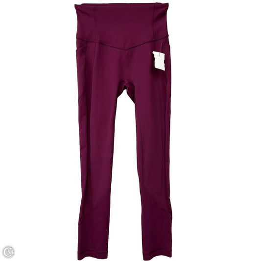 Athletic Leggings By Lululemon In Purple, Size: 2