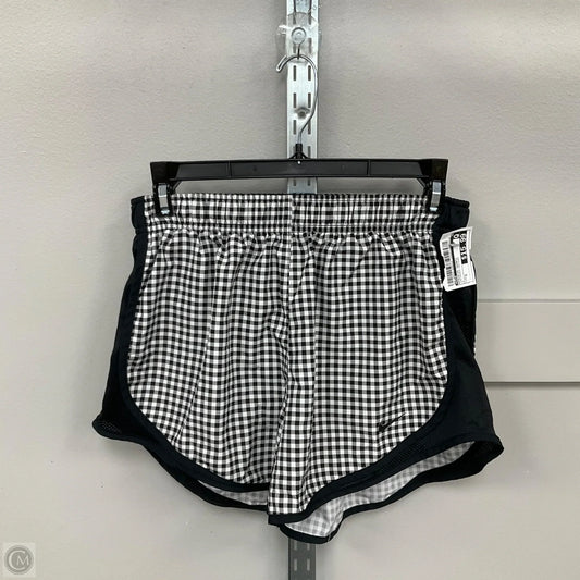 Athletic Shorts By Nike In Checkered Pattern, Size: S