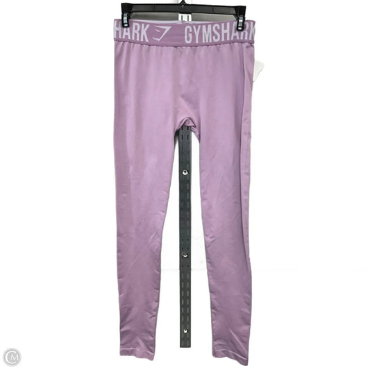 Athletic Leggings By Gym Shark In Purple, Size: S