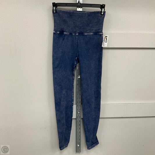 Athletic Leggings By Free People In Blue, Size: Xs