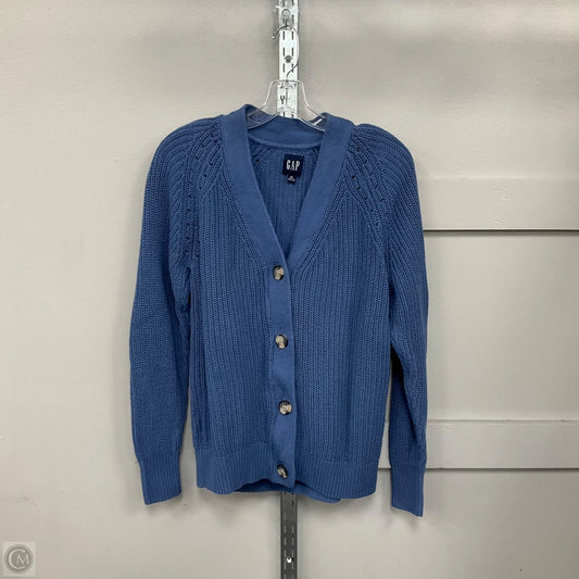 Cardigan By Gap In Blue, Size: Xs