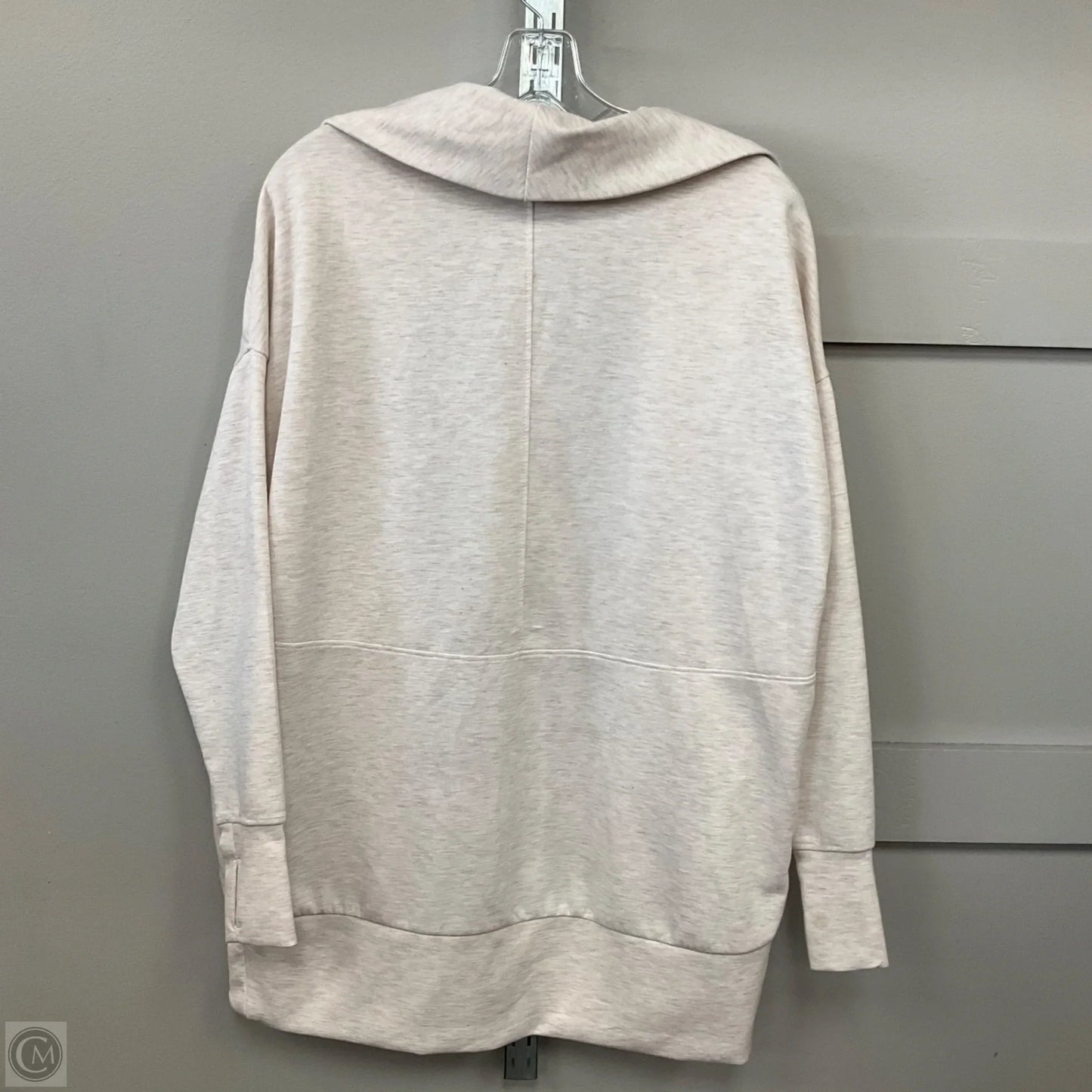 Athletic Jacket By Yogalicious In Cream, Size: Xs