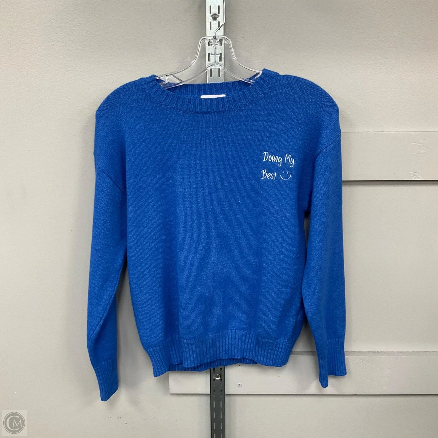 Sweater By Pink Lily In Blue, Size: S