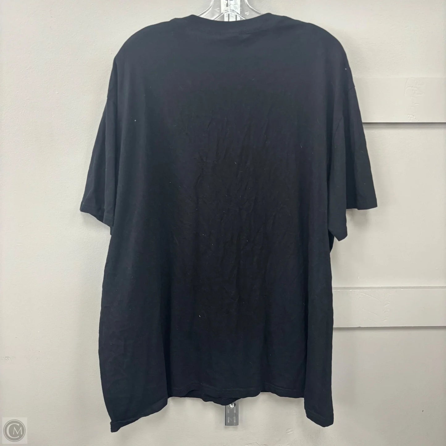 Top Short Sleeve By Clothes Mentor In Black, Size: 3x