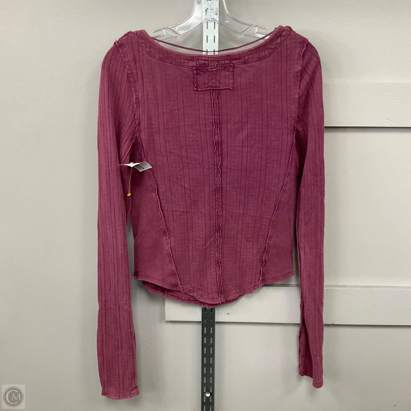 Top Long Sleeve By We The Free In Purple, Size: L