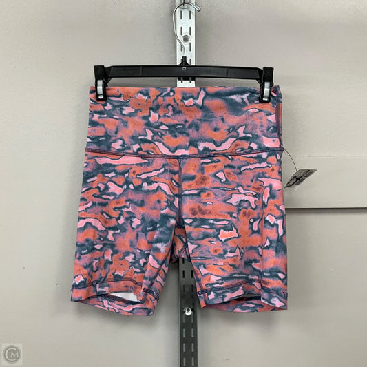 Athletic Shorts By Lululemon In Multi-colored, Size: 6