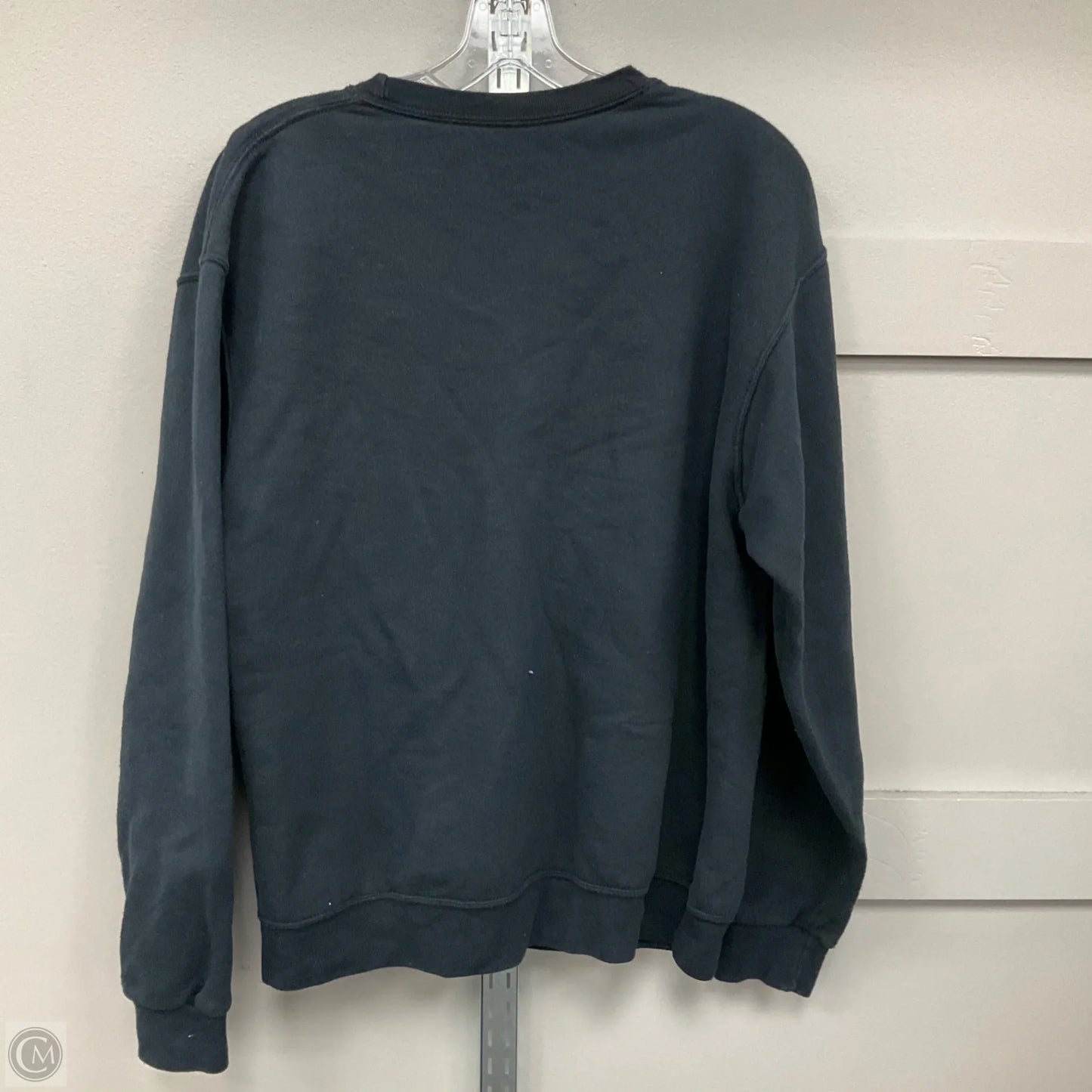 Sweatshirt Crewneck By Fruit Of The Loom In Black, Size: L