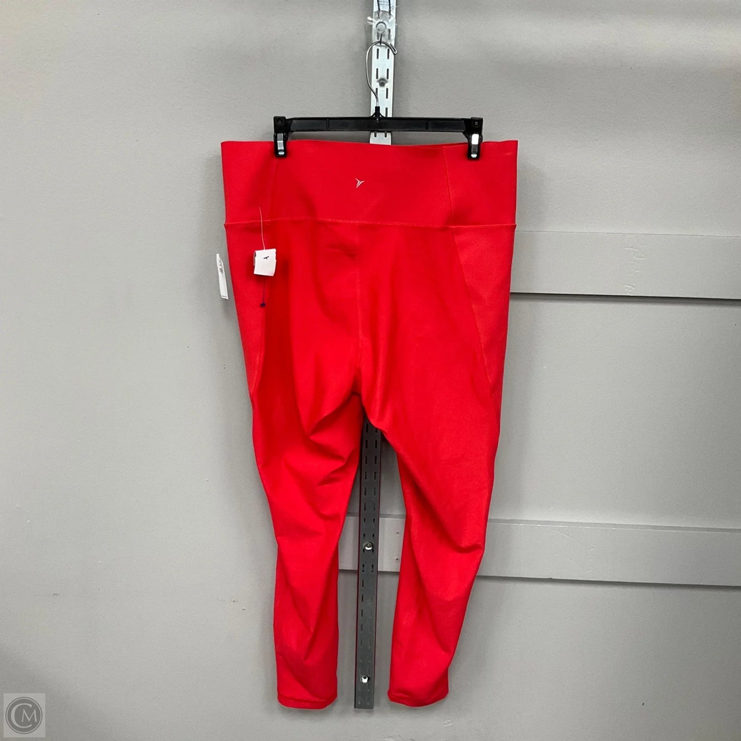 Athletic Leggings By Old Navy In Red, Size: Xl