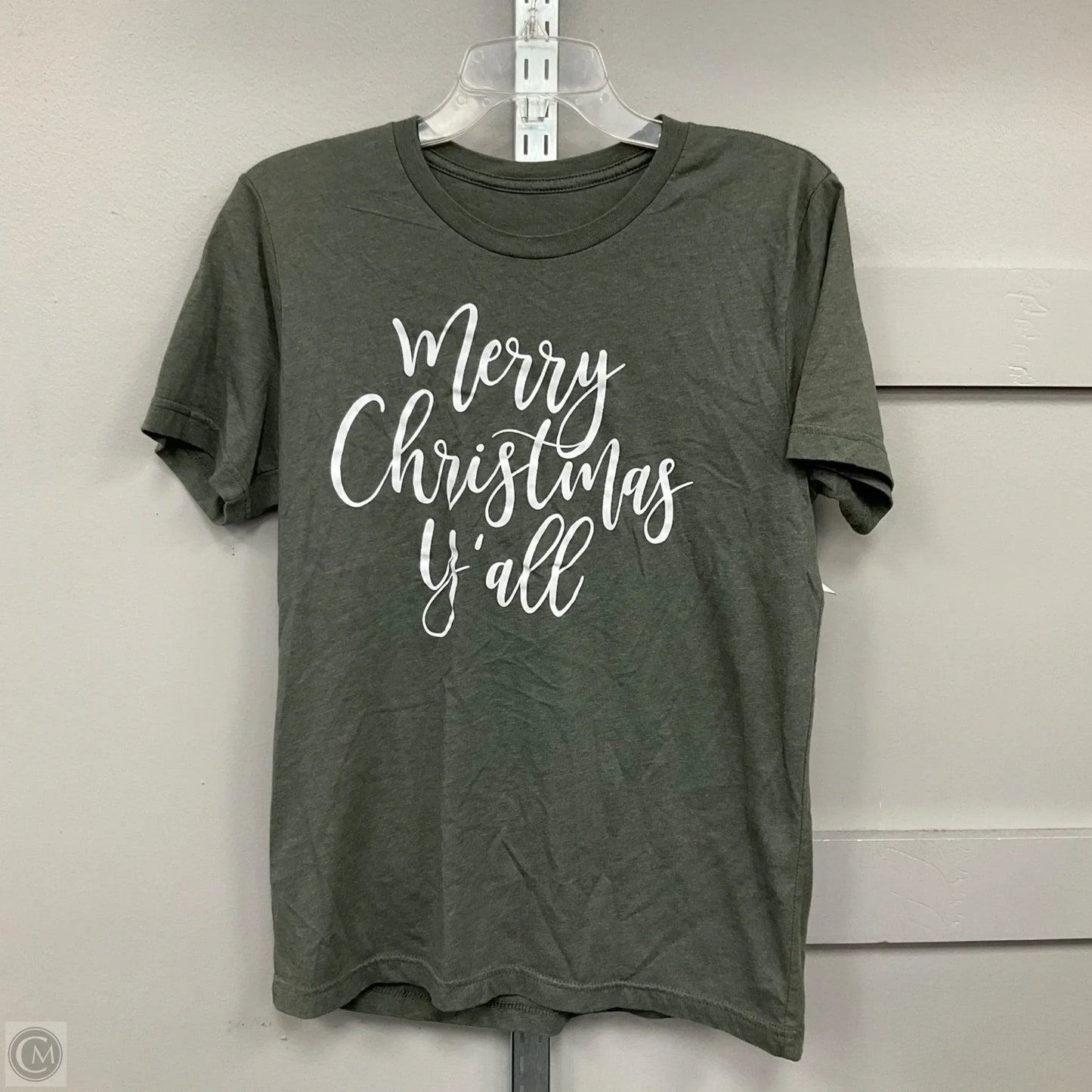 Top Short Sleeve By Clothes Mentor In Green, Size: M