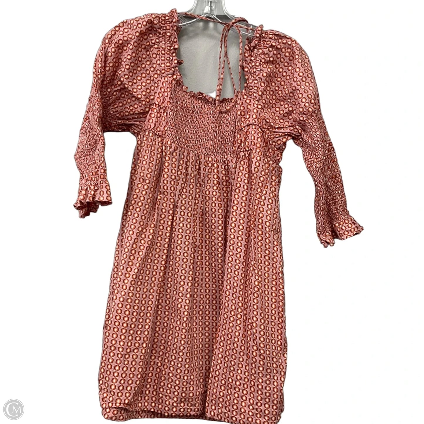 Dress Casual Short By Free People In Orange & Pink, Size: S