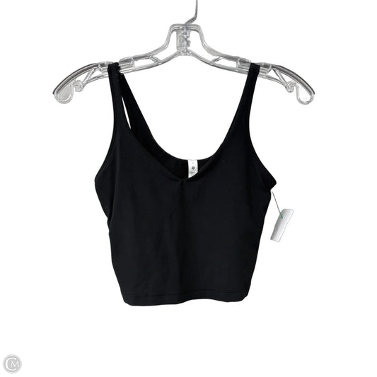 Athletic Tank Top By Lululemon In Black, Size: 4