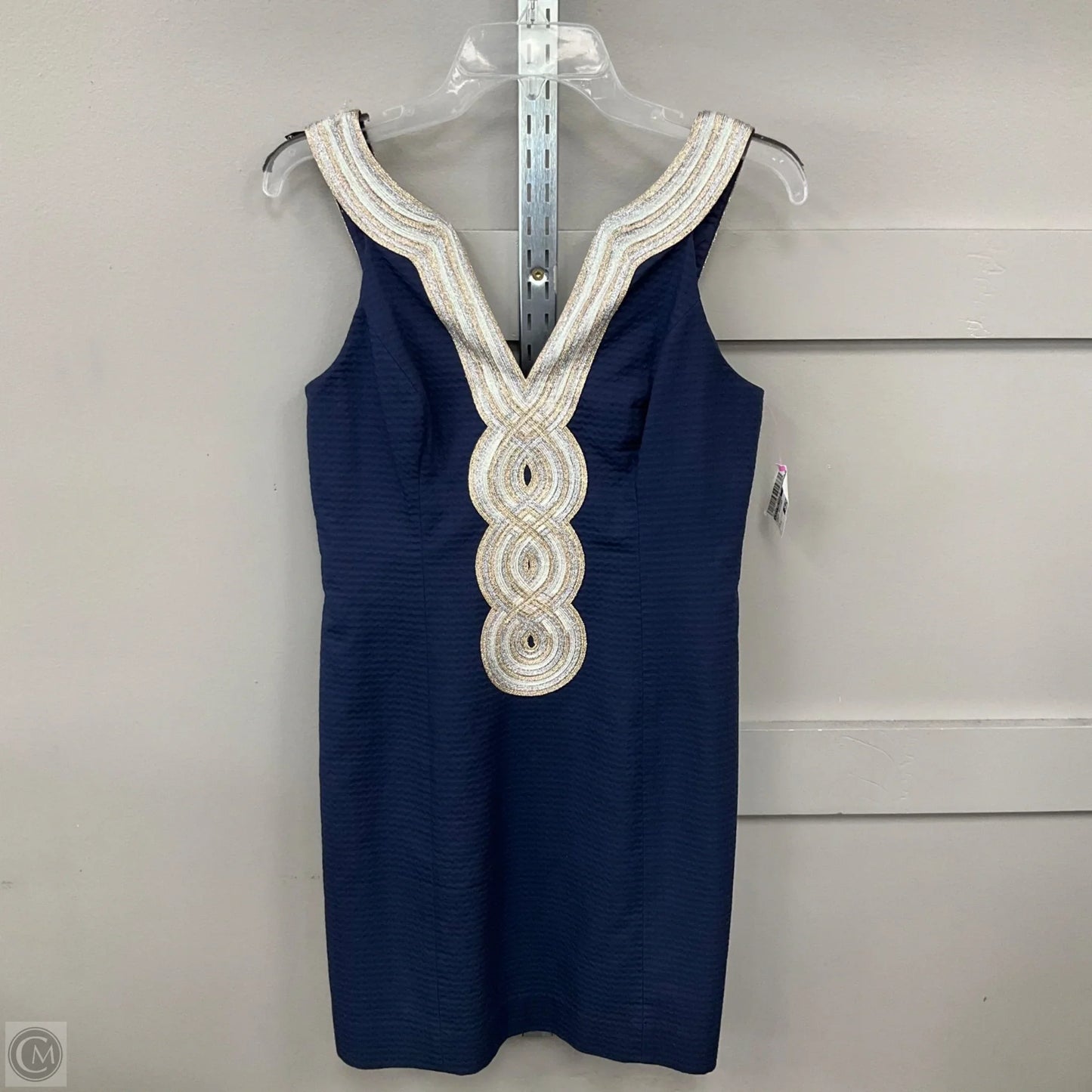 Dress Designer By Lilly Pulitzer In Navy, Size: 4