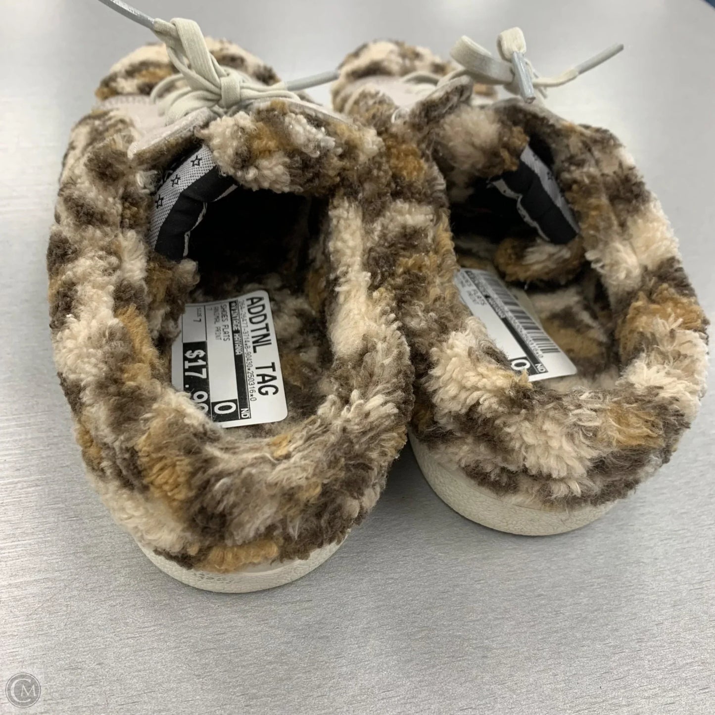 Shoes Flats By Vintage Havana In Animal Print, Size: 7