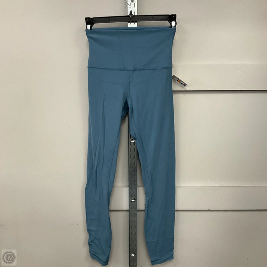 Athletic Leggings By Lululemon In Blue, Size: 2