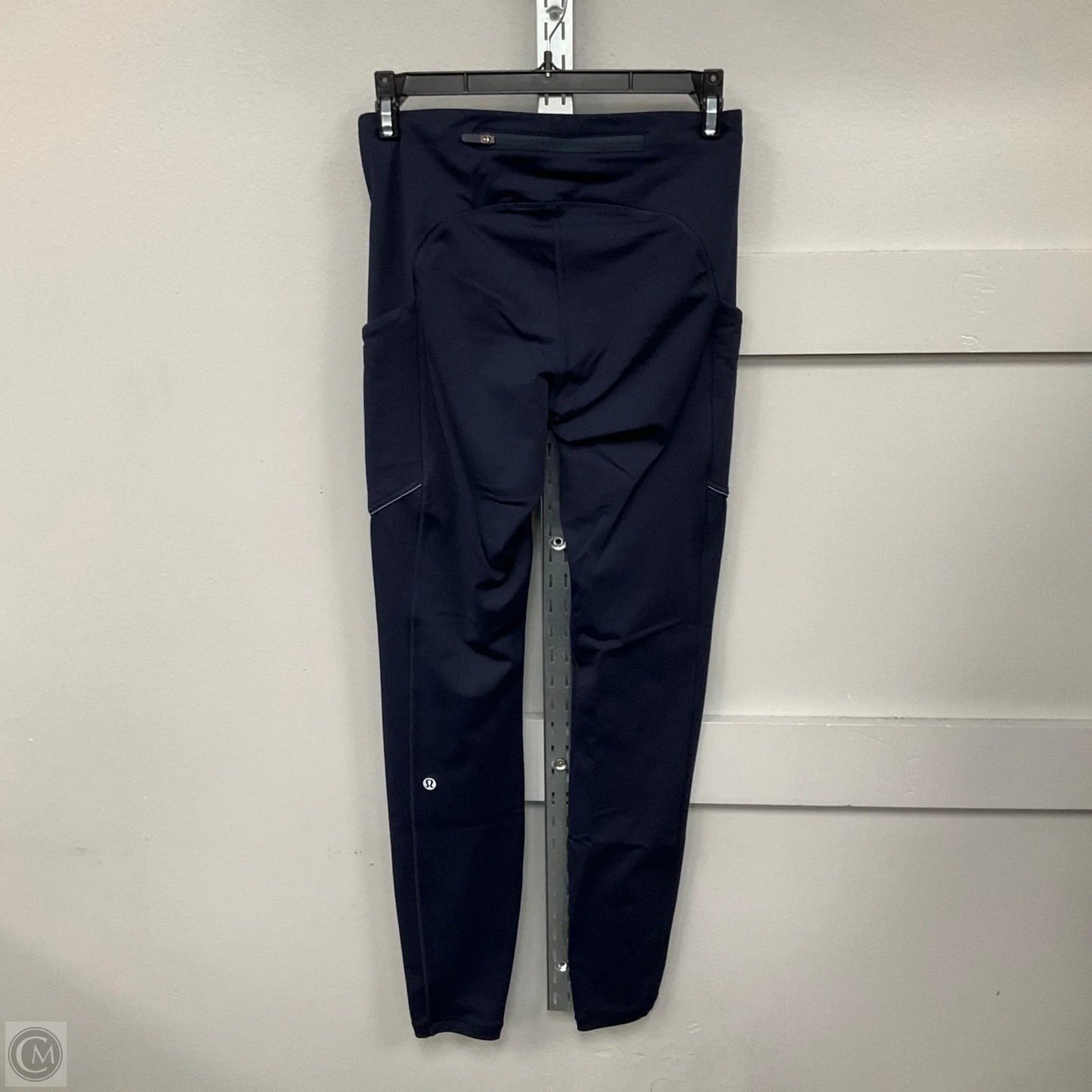 Athletic Leggings By Lululemon In Navy, Size: 6