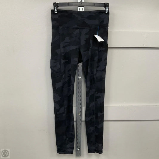 Athletic Leggings By Lululemon In Camouflage Print, Size: 2