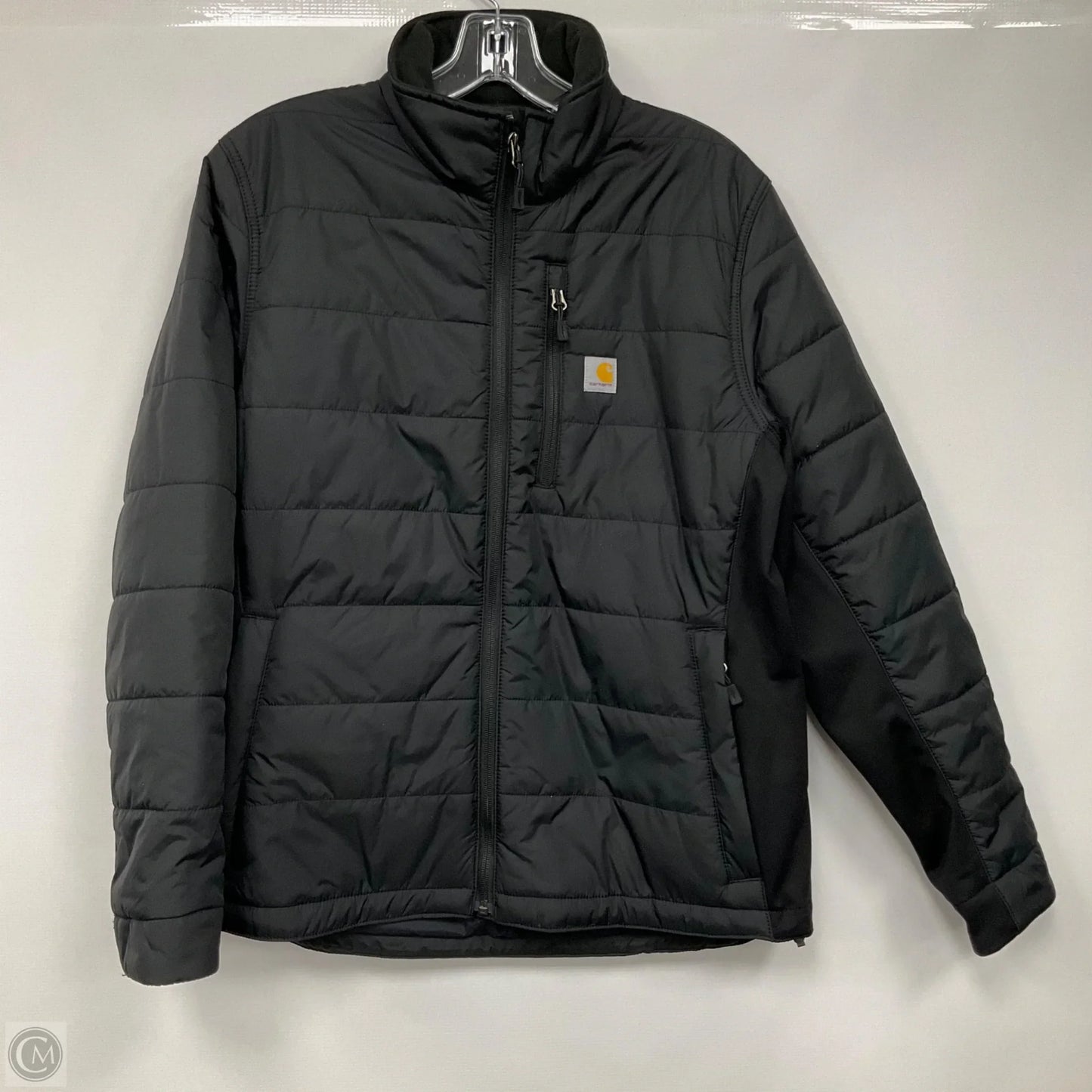 Jacket Puffer & Quilted By Carhartt In Black, Size: M