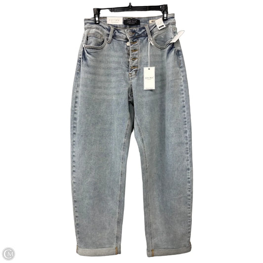 Jeans Straight By Judy Blue In Blue Denim, Size: S