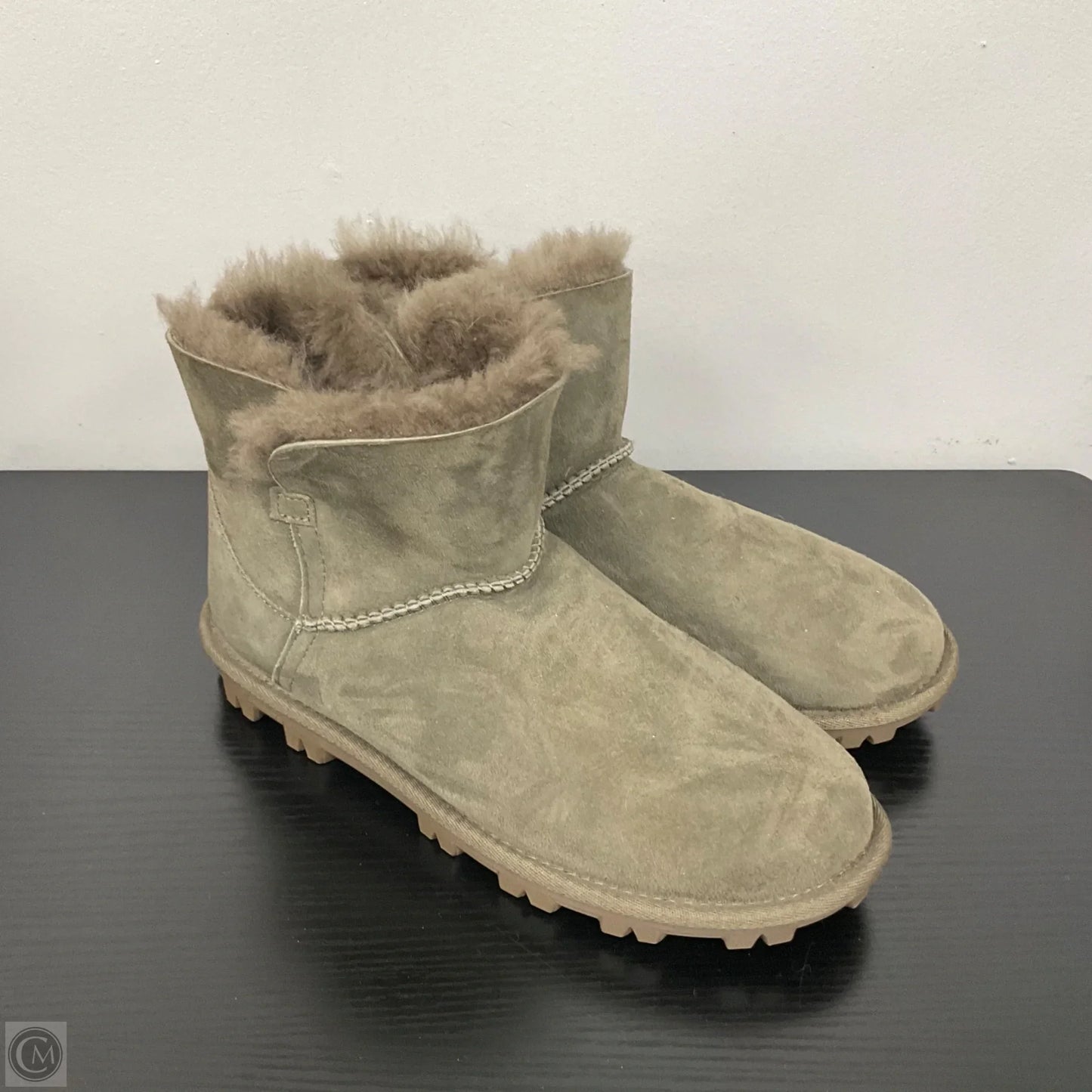 Boots Snow By Clothes Mentor In Brown, Size: 8