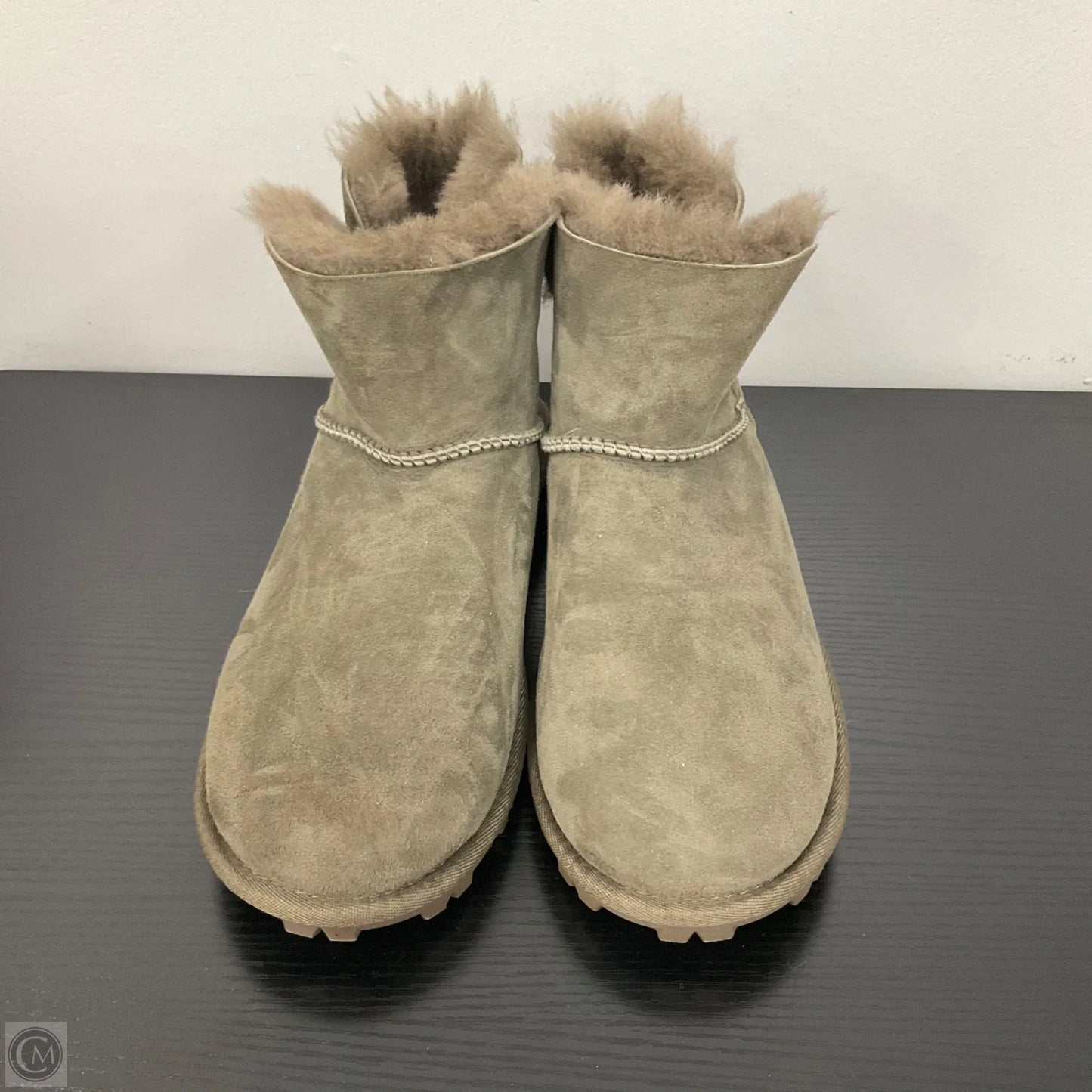 Boots Snow By Clothes Mentor In Brown, Size: 8