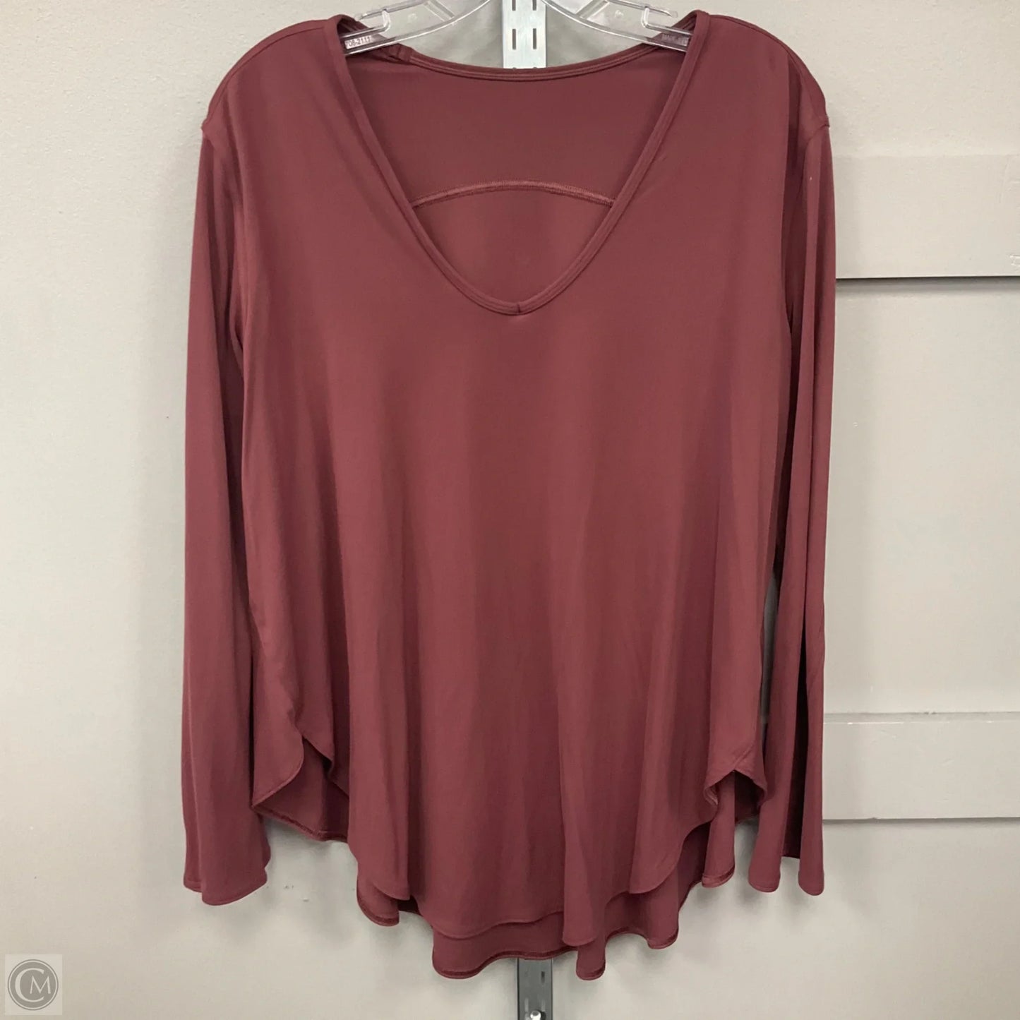 Top Long Sleeve By Lululemon In Mauve, Size: 10