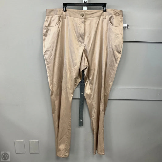 Pants Dress By Ashley Stewart In Gold, Size: 22