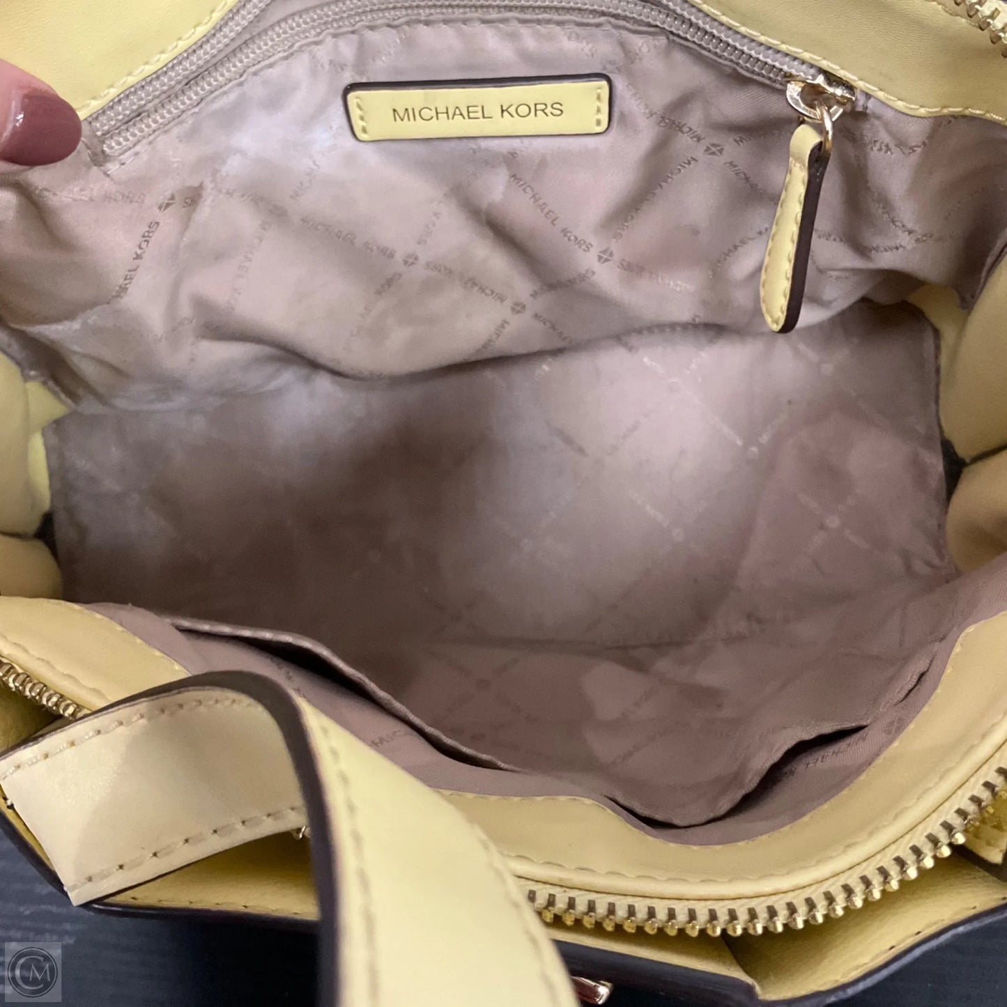 Handbag Designer By Michael Kors, Size: Medium