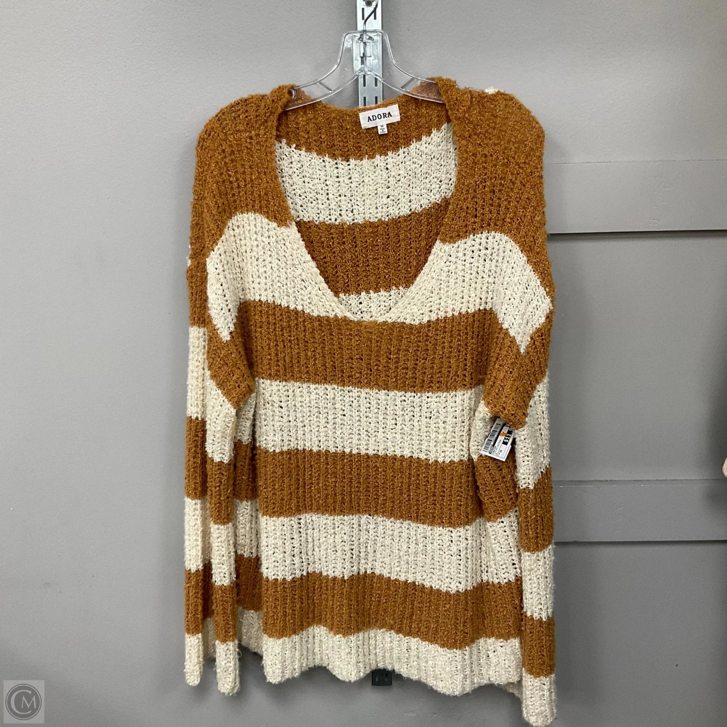 Sweater By Adora In Striped Pattern, Size: 3x