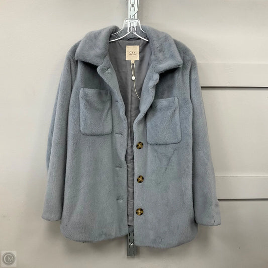 Jacket Fleece By Chelsea And Violet In Grey, Size: Xs