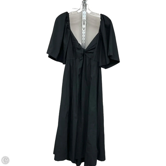 Dress Casual Maxi By Abercrombie And Fitch In Black, Size: L