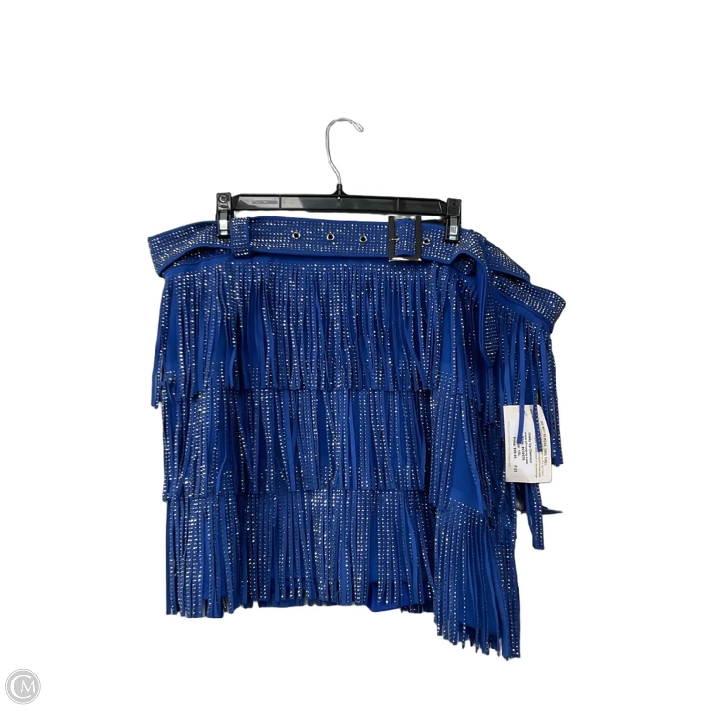 Skirt Mini & Short By Clothes Mentor In Blue, Size: 1x