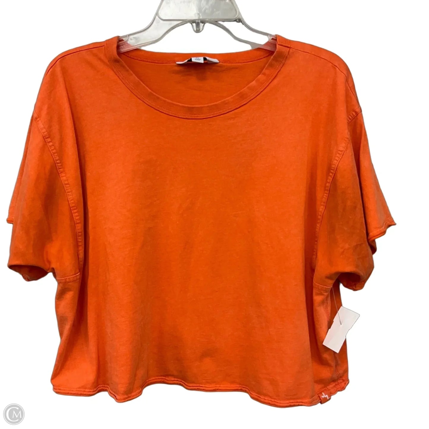 Top Short Sleeve By Joy Lab In Orange, Size: Xl