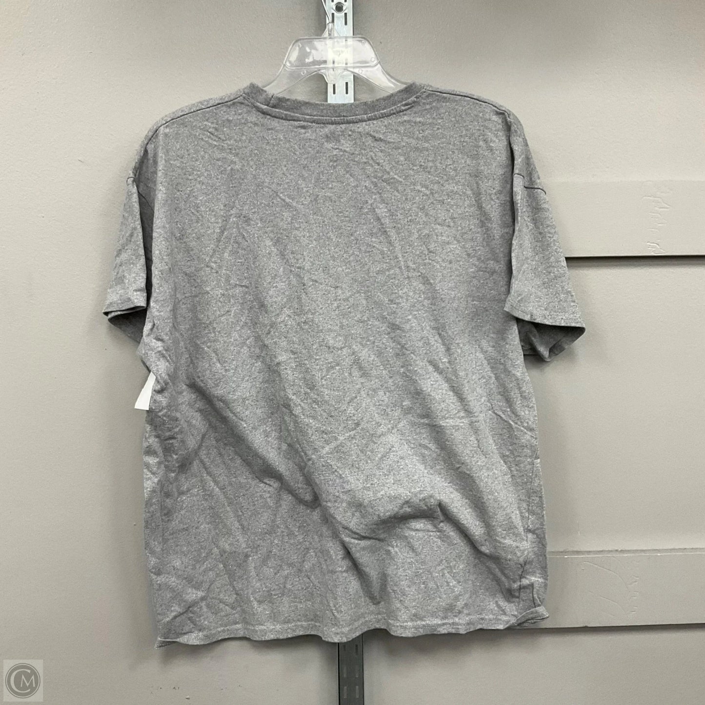 Top Short Sleeve Basic By Clothes Mentor In Grey, Size: Xl