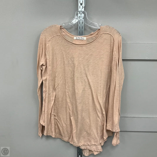 Top Long Sleeve By We The Free In Pink, Size: S