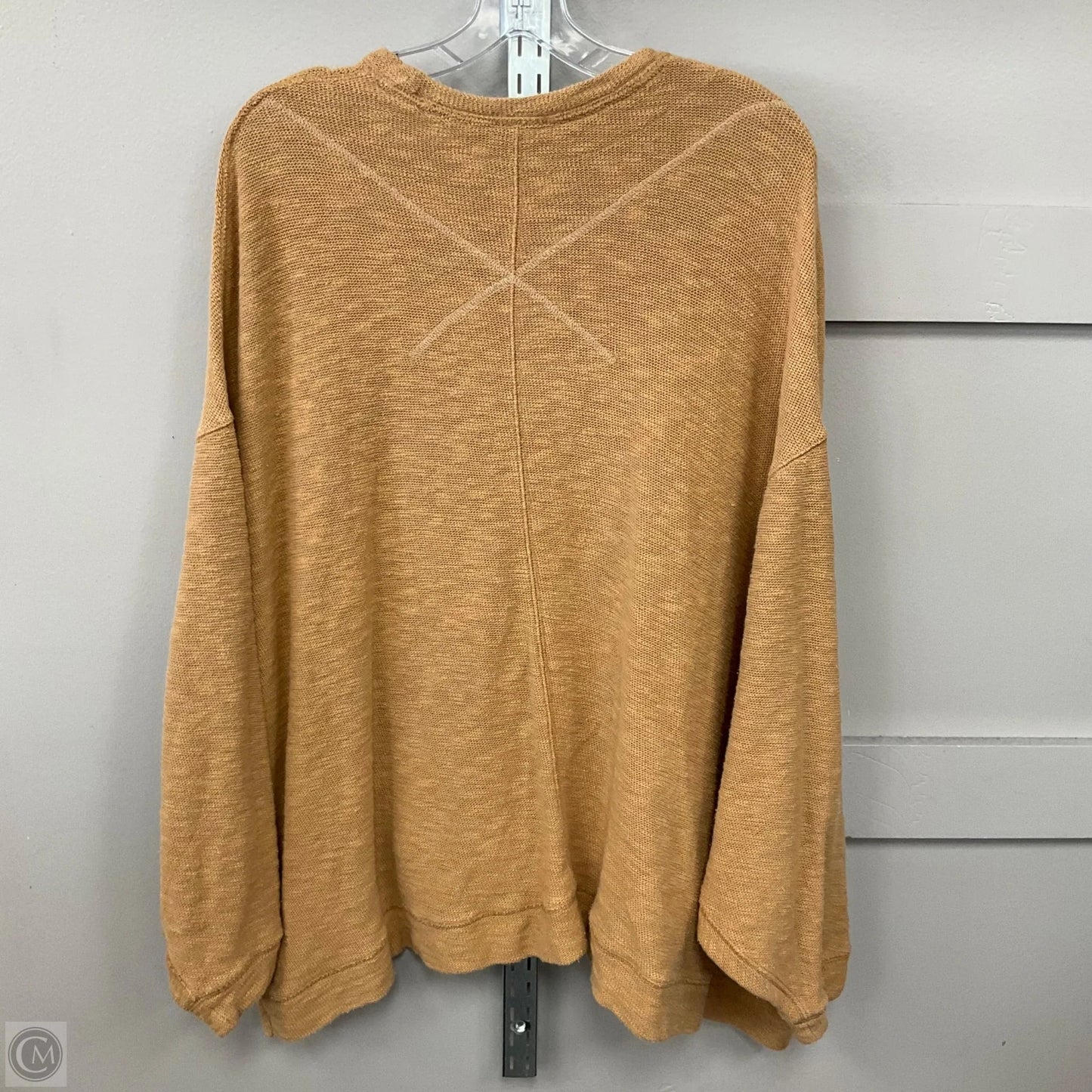 Top Long Sleeve By We The Free In Yellow, Size: Xs