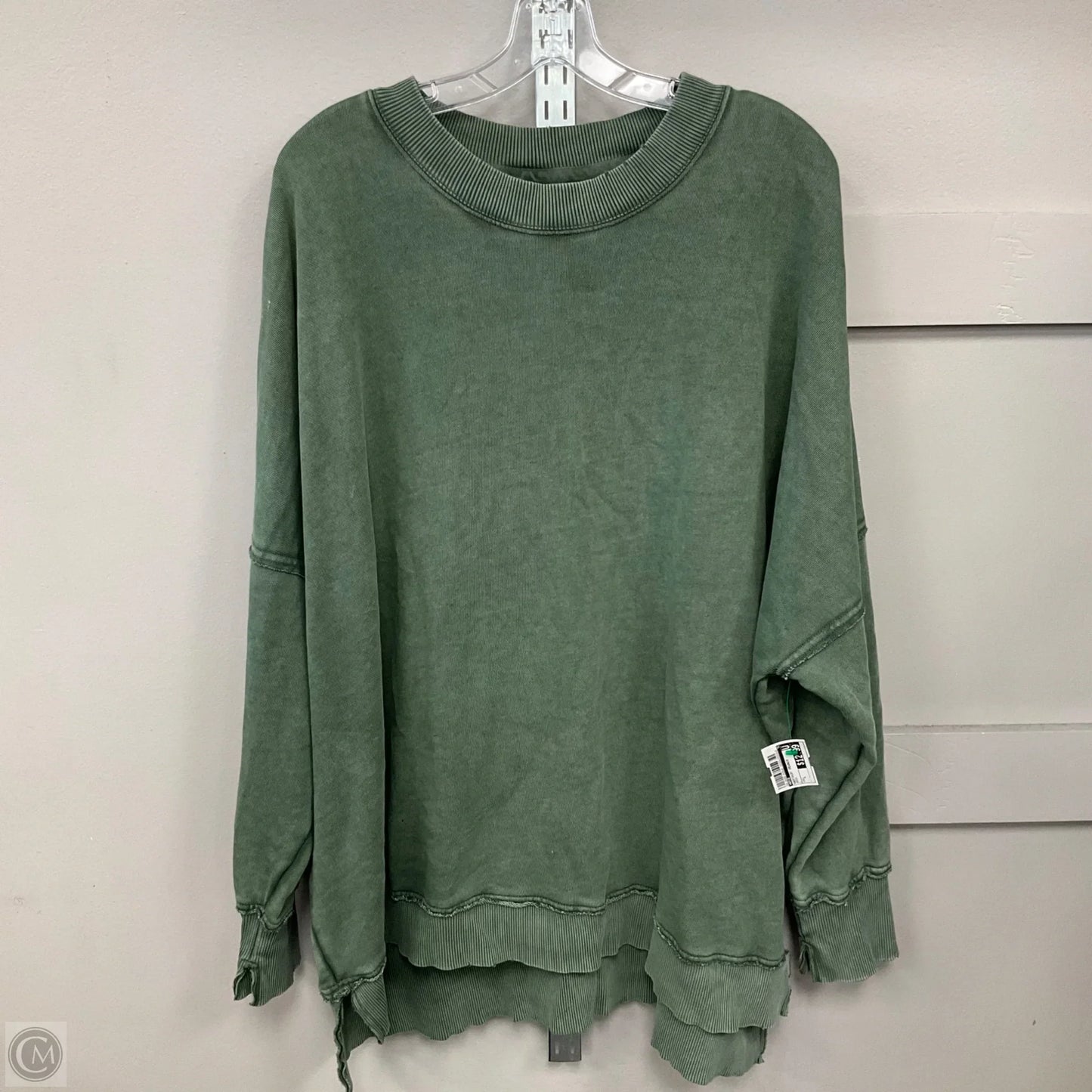 Sweatshirt Crewneck By Aerie In Green, Size: L