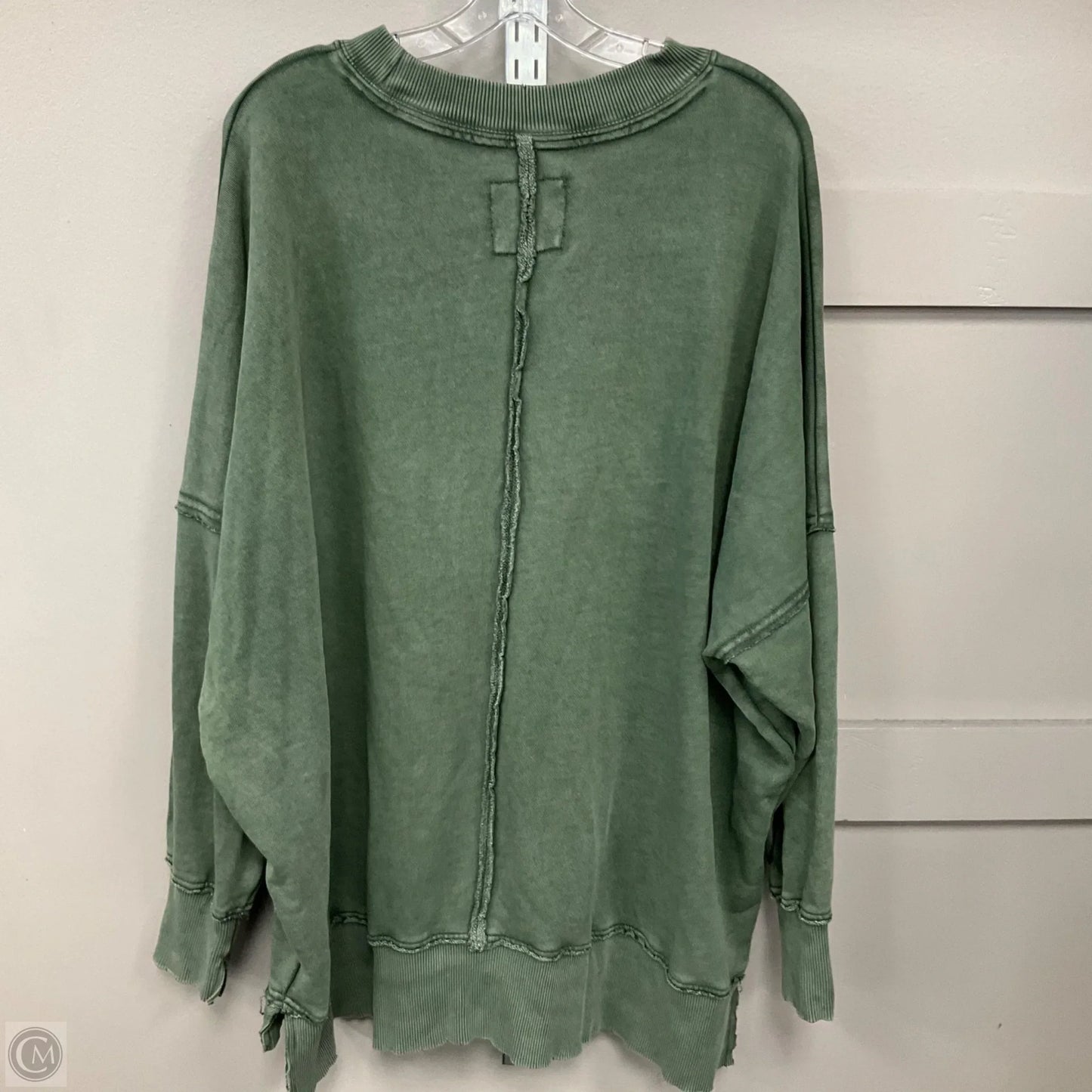 Sweatshirt Crewneck By Aerie In Green, Size: L
