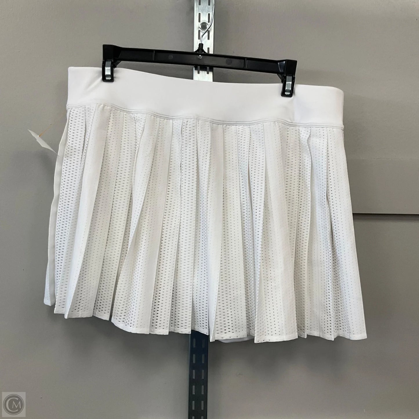 Athletic Skort By Lululemon In White, Size: 12