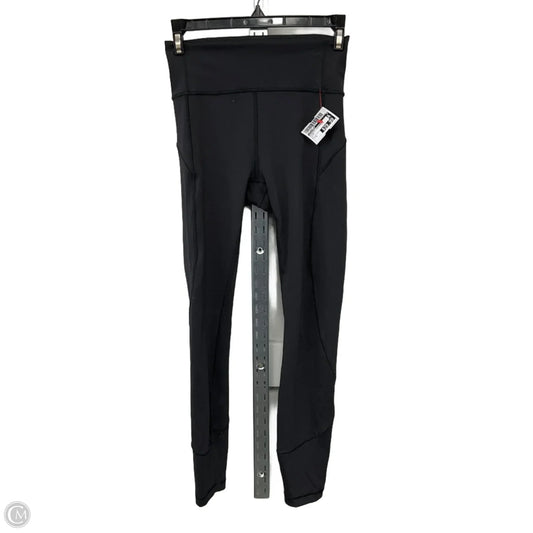 Athletic Leggings By Lululemon In Black, Size: 4
