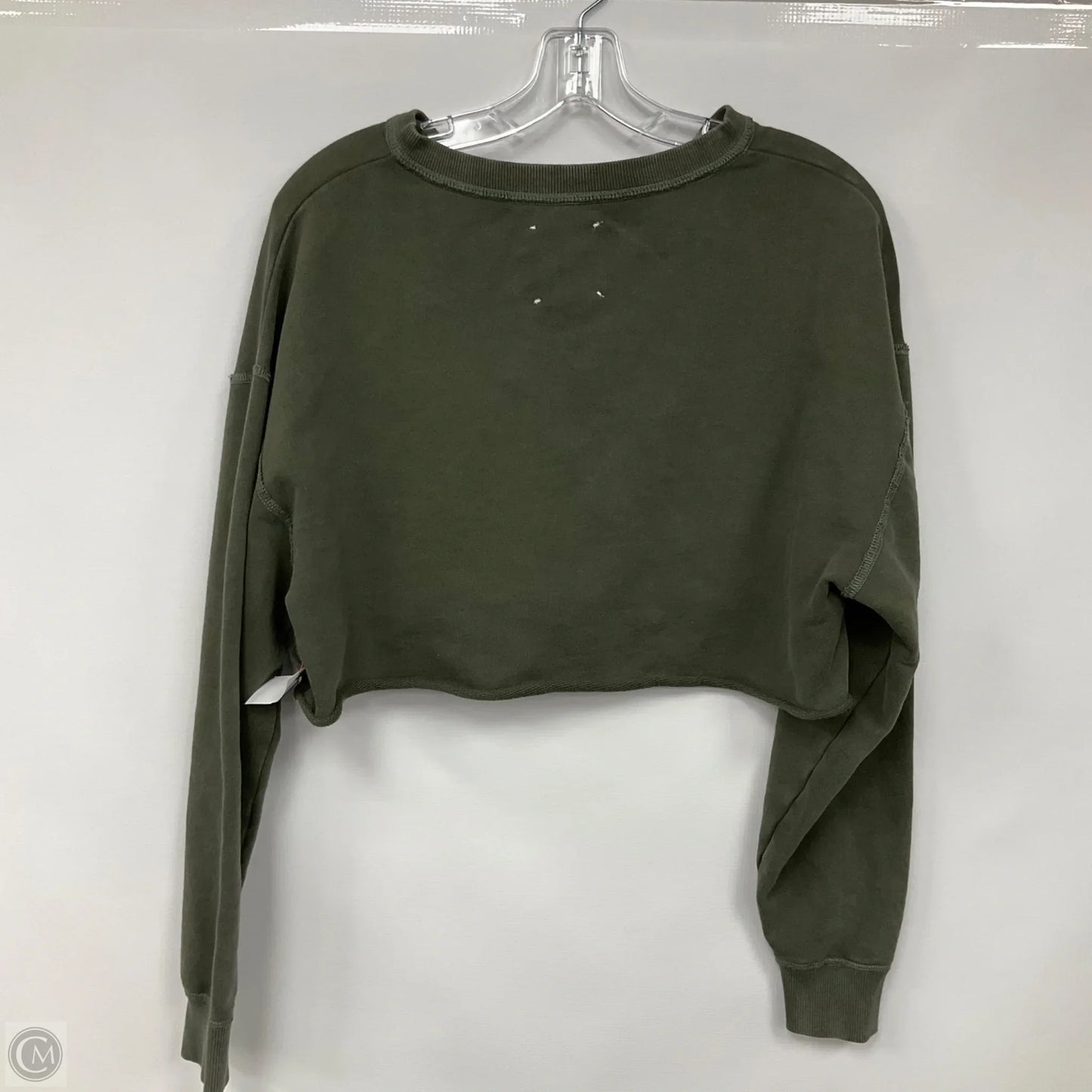 Sweatshirt Crewneck By Aerie In Green, Size: Xs