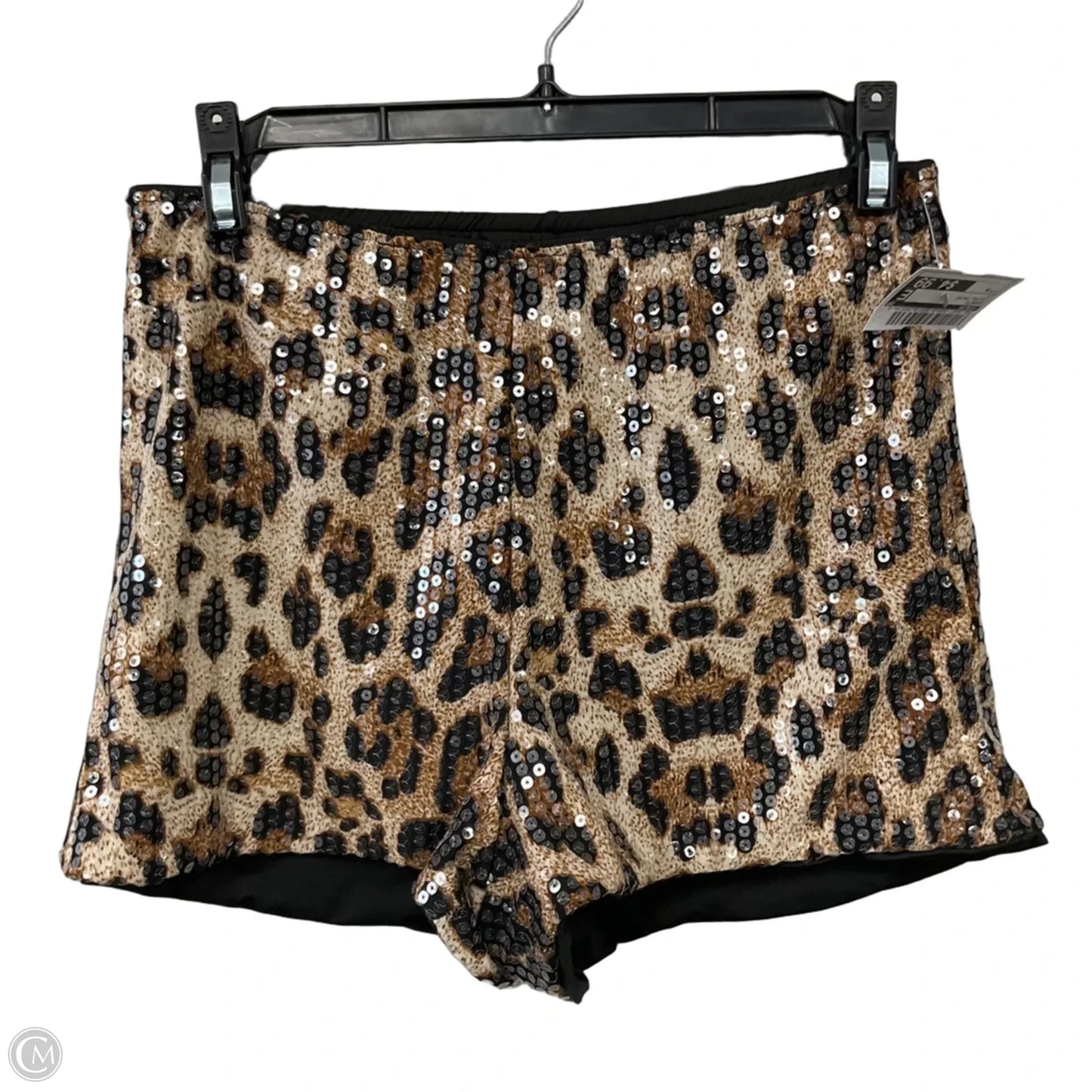 Shorts By Shein In Animal Print, Size: M