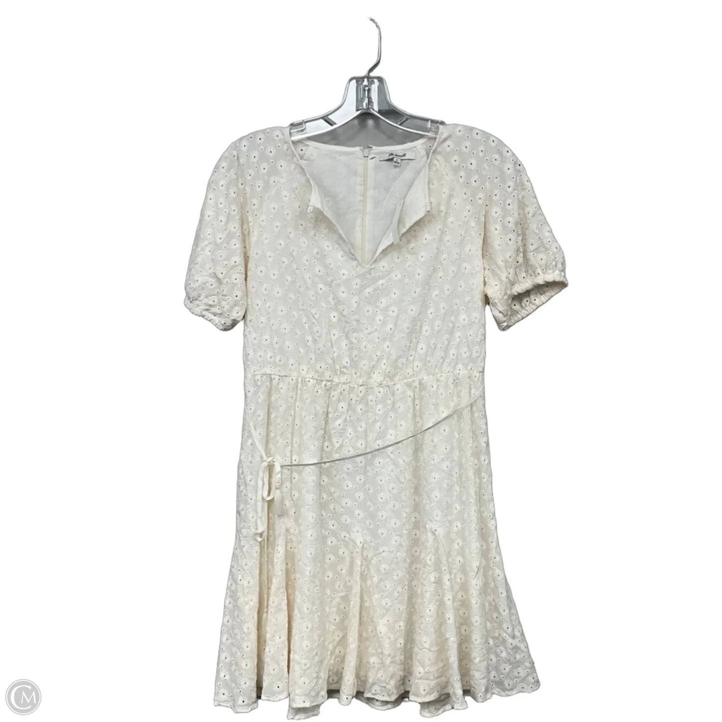 Dress Casual Midi By Madewell In Cream, Size: 0