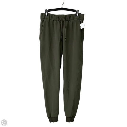 Athletic Pants By Lululemon In Green, Size: 6
