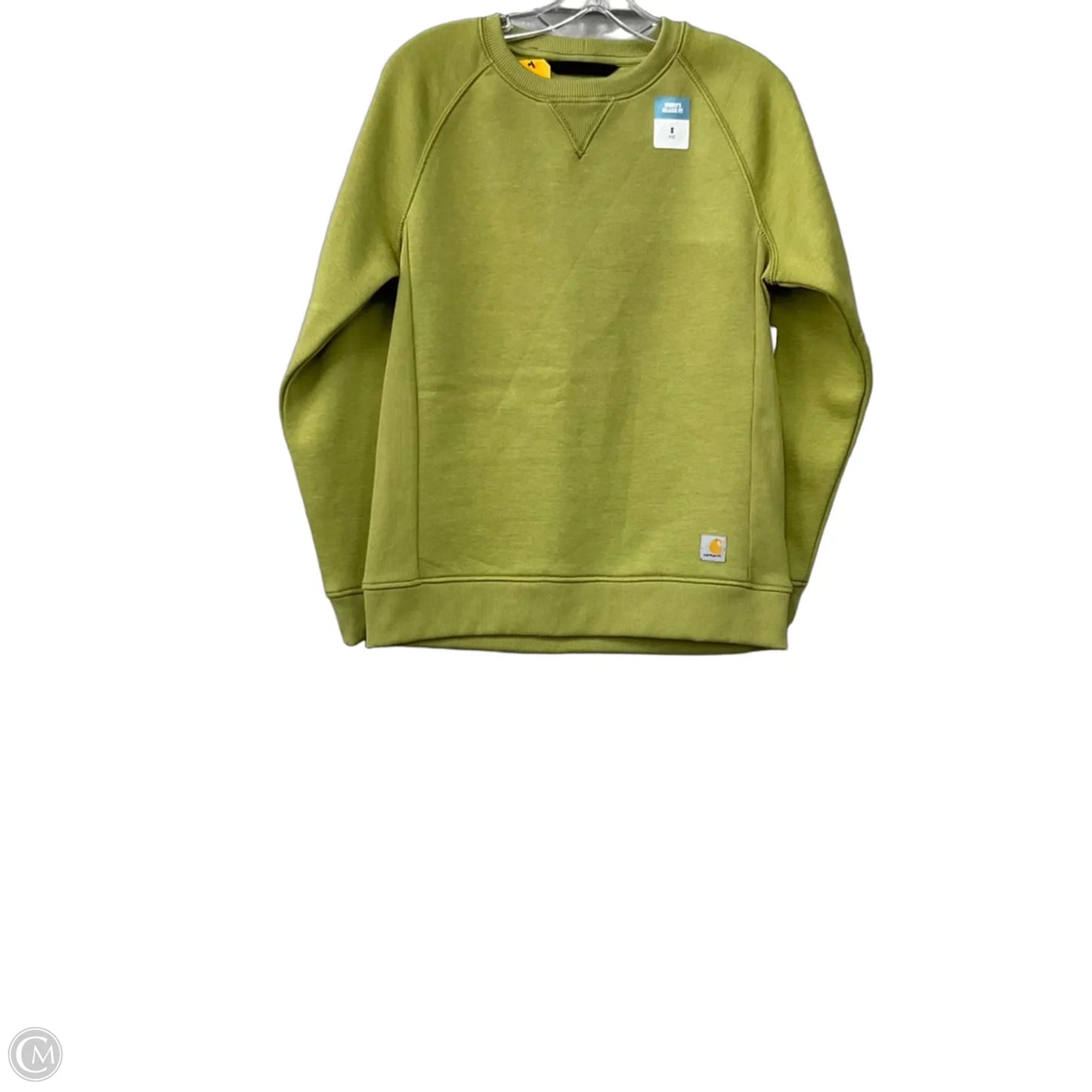 Sweatshirt Crewneck By Carhartt In Green, Size: S