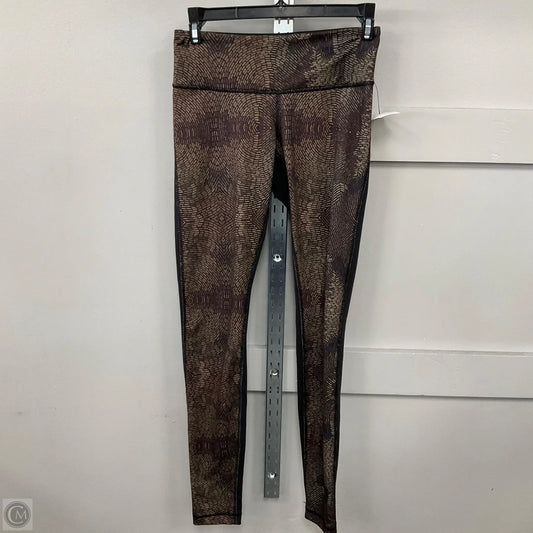 Athletic Leggings By Lululemon In Bronze, Size: 4