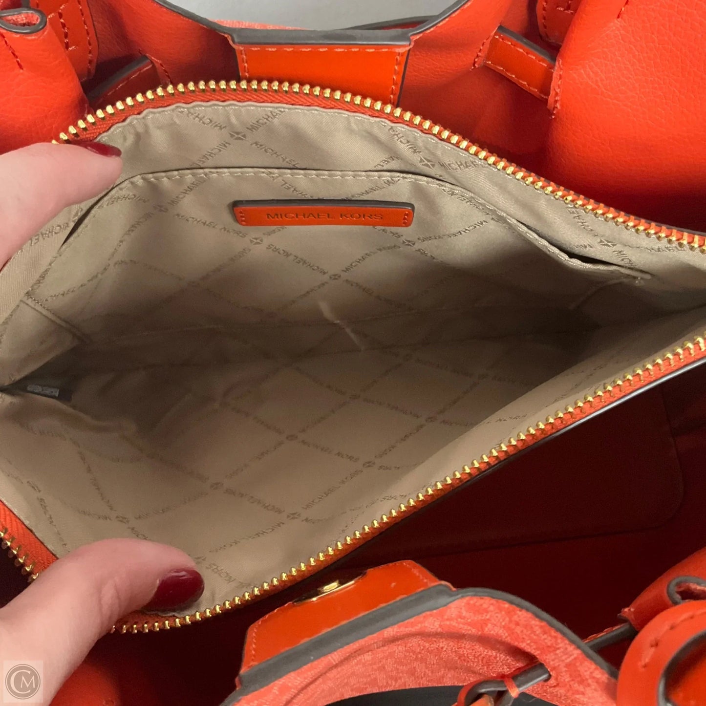 Handbag Designer By Michael Kors, Size: Medium