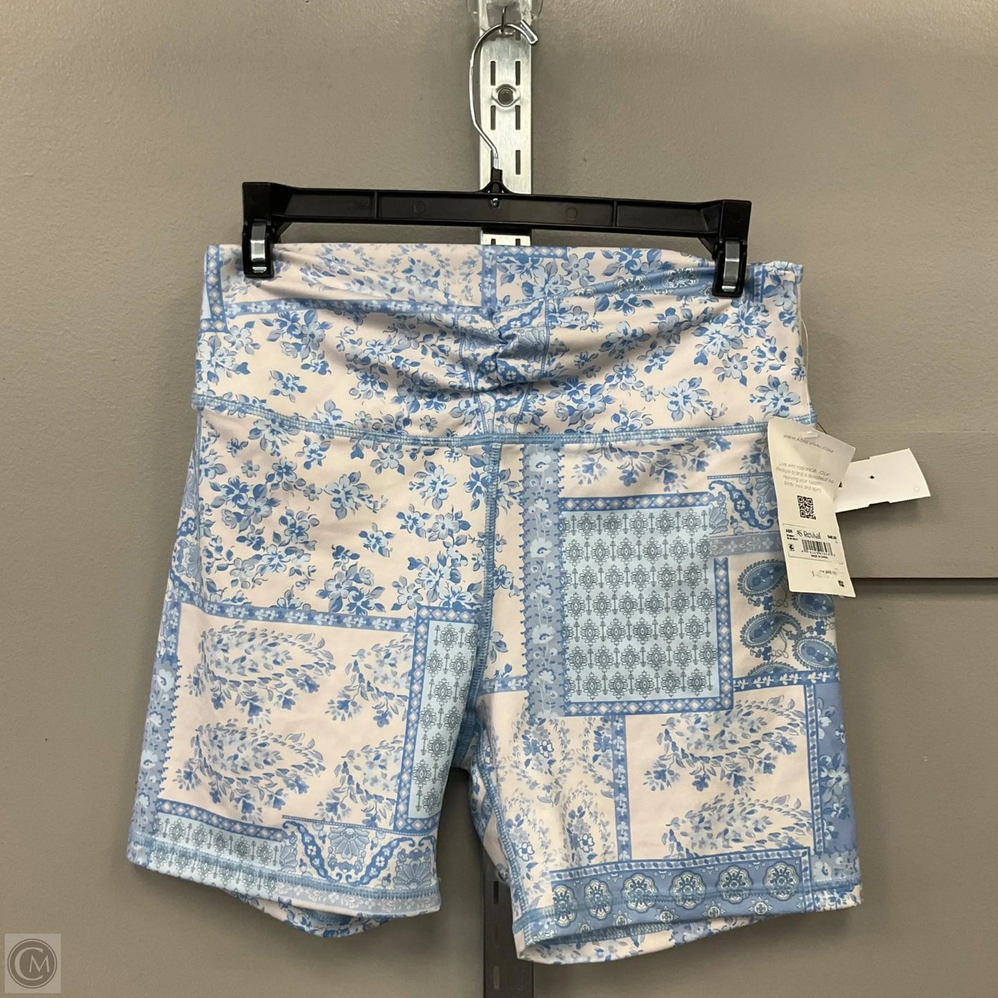 Athletic Shorts By As Revival In Blue, Size: L