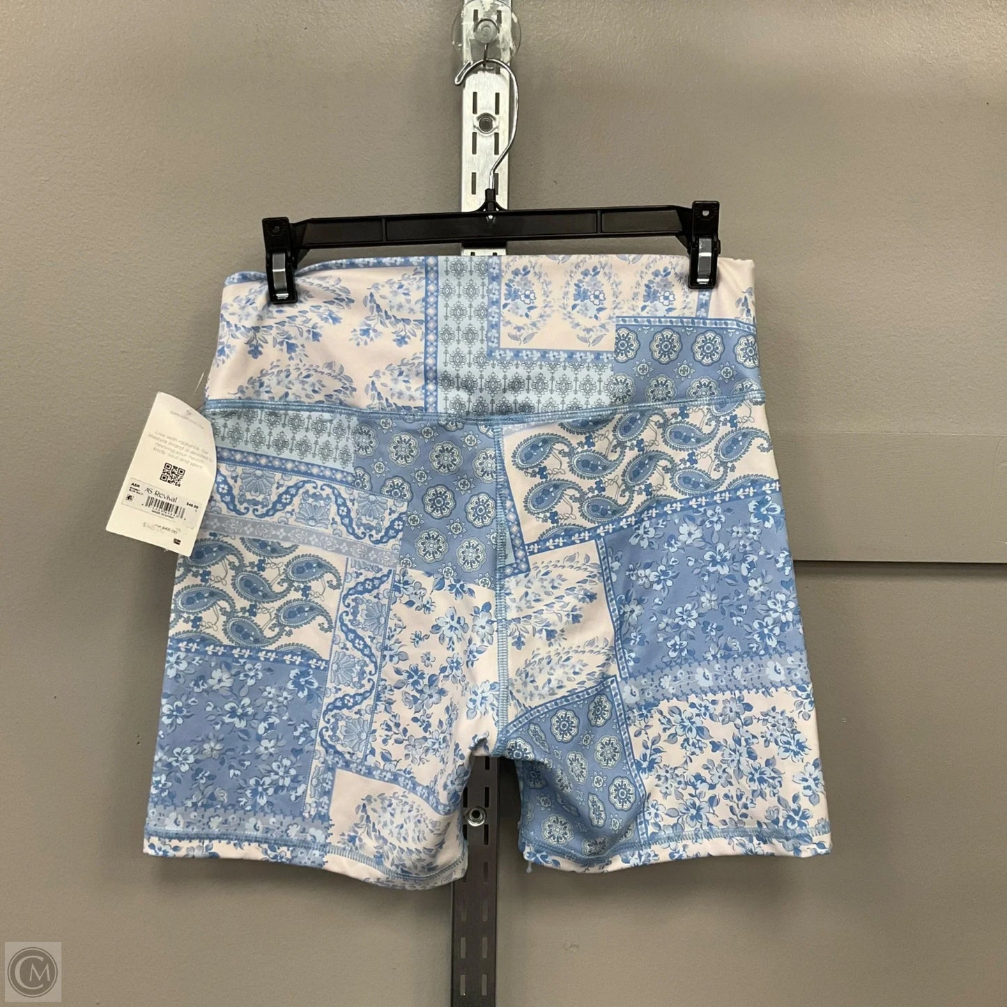 Athletic Shorts By As Revival In Blue, Size: L