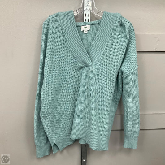Sweatshirt Hoodie By Aerie In Blue, Size: M