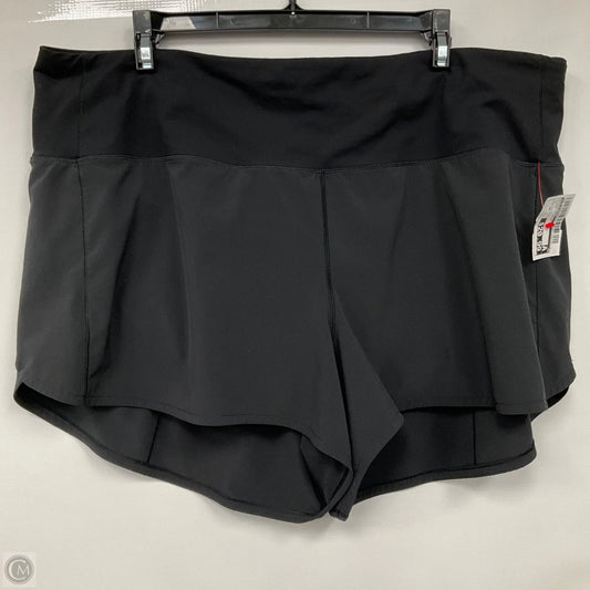 Athletic Shorts By Lululemon In Black, Size: 16